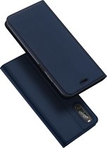 Dux Ducis pro serie - slim wallet hoes - Sony Xperia 10 II - Blauw