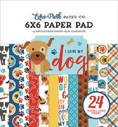 Echo Park I Love My Dog 6x6 Inch Paper Pad (LMD198023)