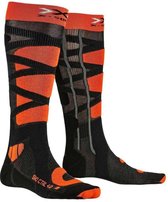 X-socks Skisokken Control Polyamide Zwart/oranje Mt 45-47