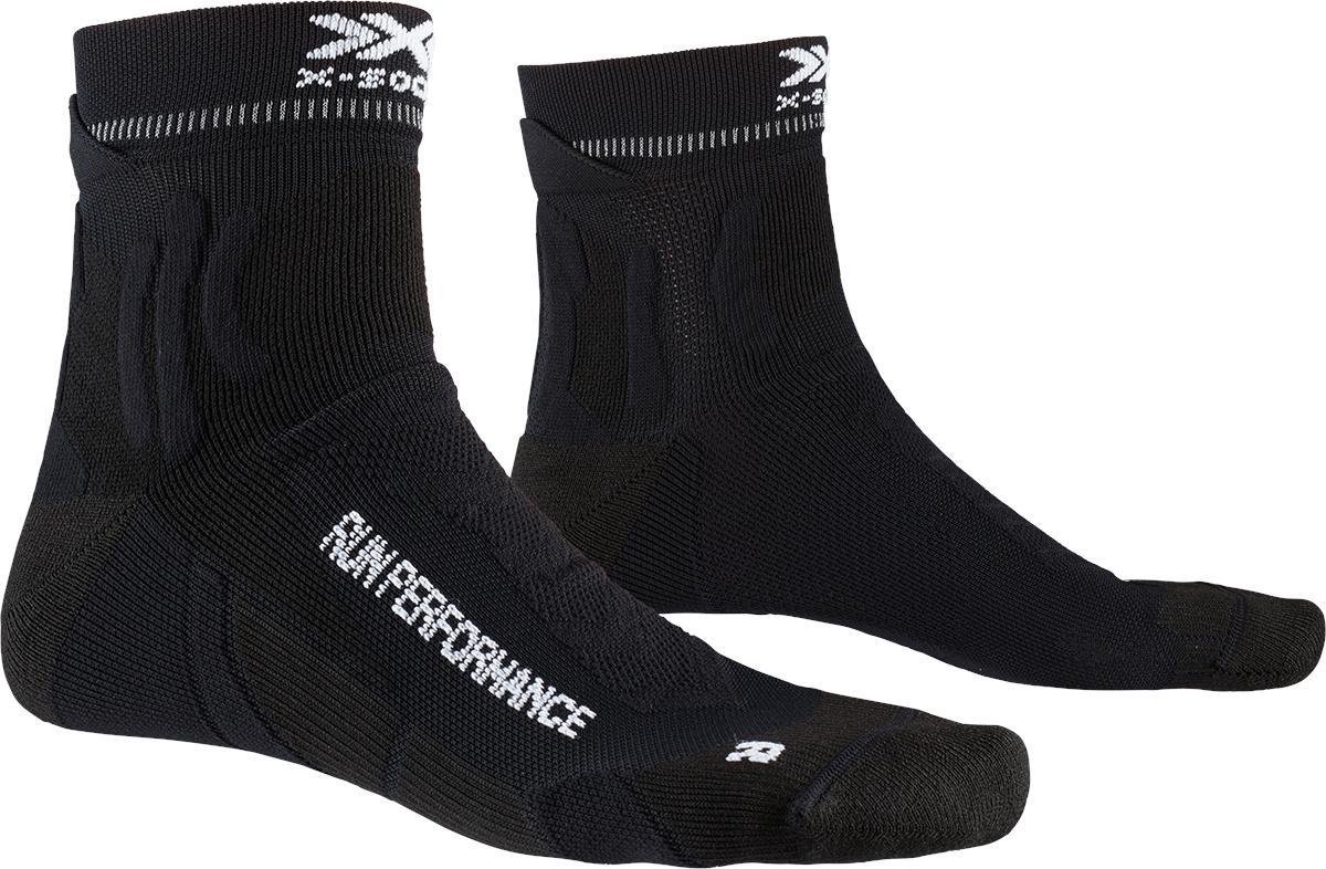 X-socks Hardloopsokken Run Performance Nylon Zwart Mt 42-44