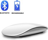 Elementkey BM8 PRO - Wireless Touch Sensor met ingebouwde Accu - Draadloos Bluetooth 5.0 Muis - Voor Windows / Android - Wit