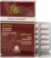 Pura Natura PBX Versterkend Haar & Nagels voedingssupplement.- Haaruitval - 60 capsules.