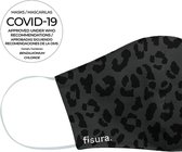 Fisura Mondmasker / Mondkapje - Black Cheetah