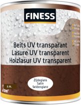 FINESS BEITS UV SATIN - vochtregulerende, waterafstotende beits -  TRANSPARANT - 2.5L