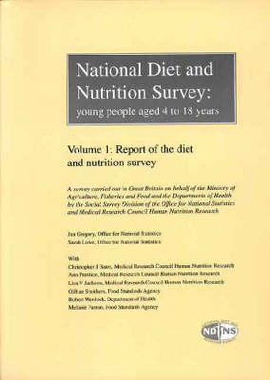 National diet and nutrition survey - cover