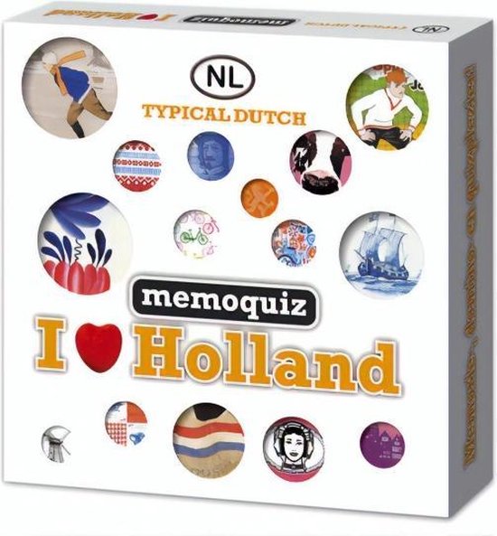 Thumbnail van een extra afbeelding van het spel Nova Carta Memoquiz I Love Holland