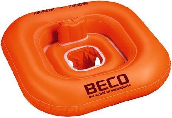 Beco Sealife zwemzitje oranje voor baby’s tot 11 Kg