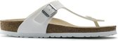 Birkenstock Gizeh Wit Birko-flor Teenslippers Dames Narrow-fit