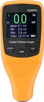 RZ260FN Ferro & non-ferro 2 in 1 LCD-scherm Ultrasone coating Verfdiktemeter Meterhulpmiddelen (oranje)