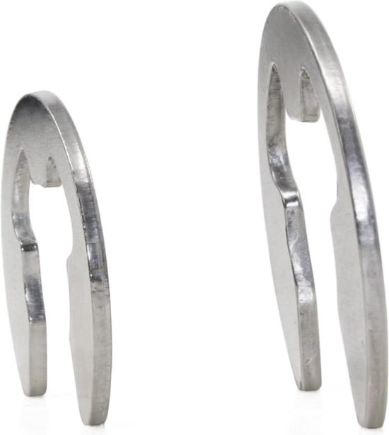 SYDARSYN 304 RVS Externe Circlips C-Clips Snap Rings 5mm (200 stuks