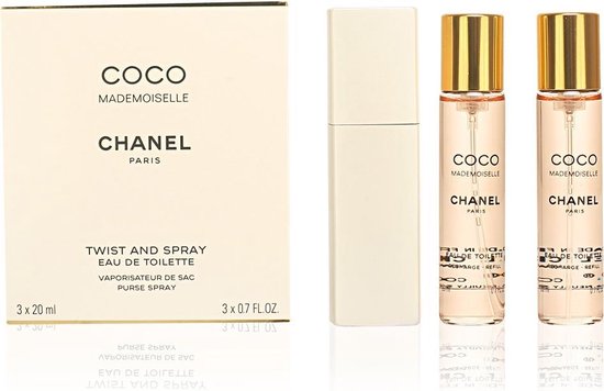 Afdeling Shilling Verbieden Chanel Coco Mademoiselle Geschenkset - Eau de Toilette + 2x Eau de Toilette  Refill | bol.com