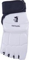 Matsuru Taekwondo Wedstrijd Voet - Wit - L