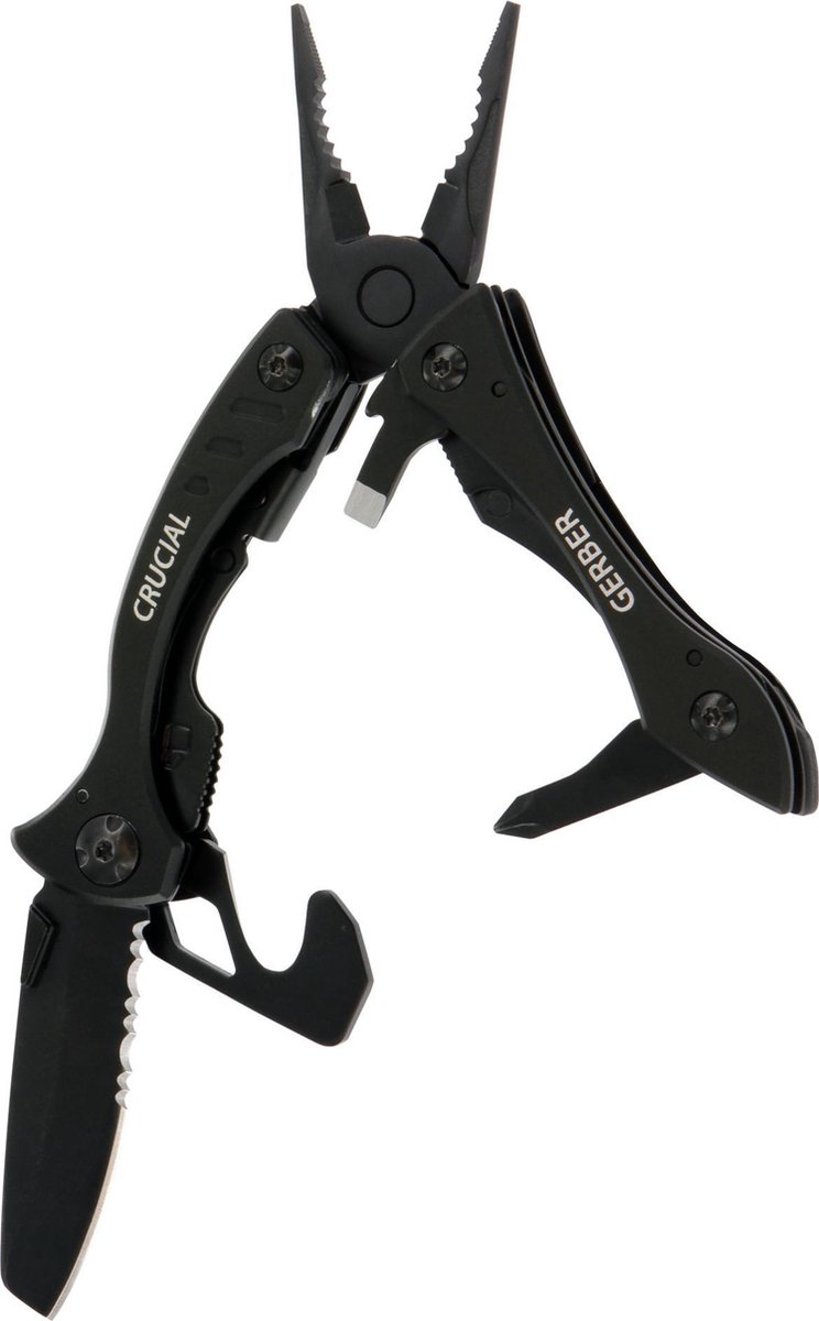Gerber Crucial with strap cutter