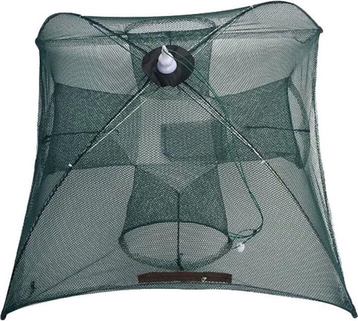 16 trous automatique pliable filet de pêche en Nylon crevettes crabe vairon  piège poisson moulé filet de pêche