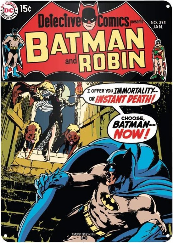 Wandbord - Detective Comics Batman And Robin
