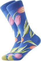 Fun sokken met Hollandse Vrolijke Tulpen (31261)