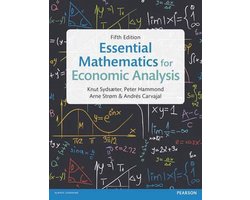 Omslag van Essential Mathematics for Economic Analysis