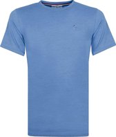 Heren T-shirt Bergen - Licht Denimblauw