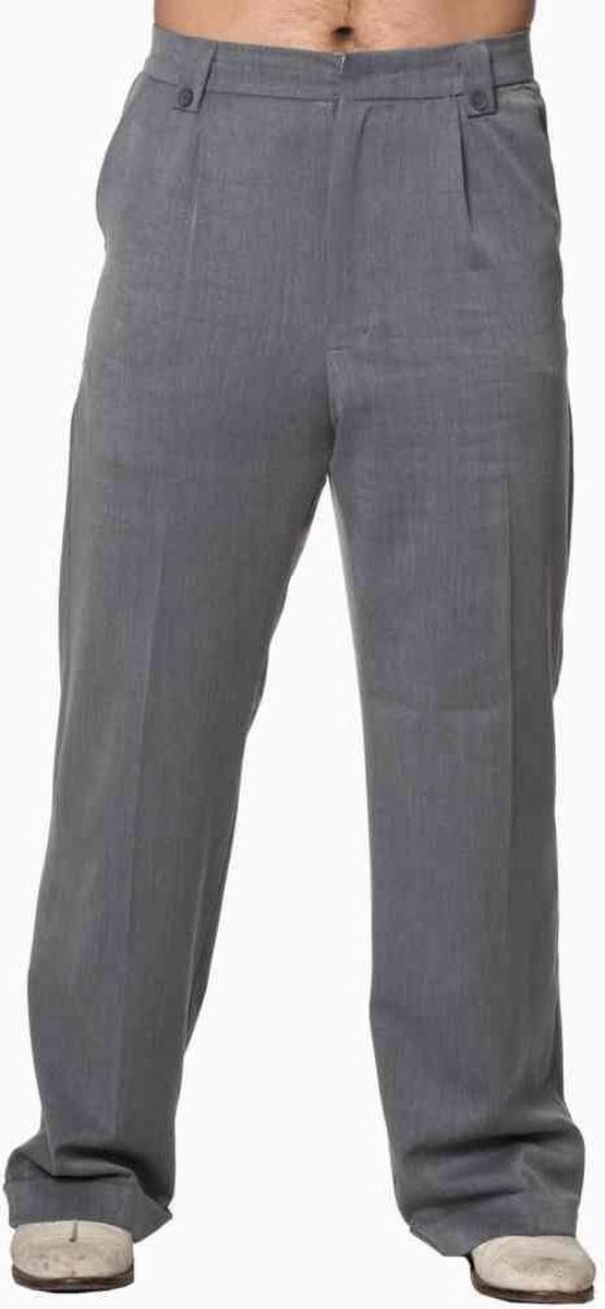 Dancing Days - GET IN LINE Broek rechte pijpen - L - Grijs