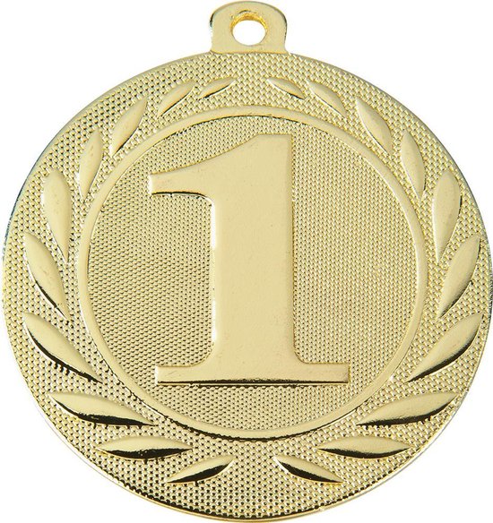 Médaille " Or " COURSE VÉLO DORE avec ruban diamètre 70 mm poids 50 gr 