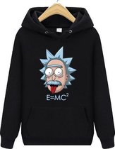 Rick and Morty Hoodie – Einstein Rick - Maat S