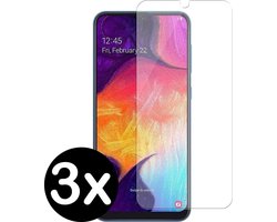 Screenprotector - 3 Stuks - Geschikt voor Samsung Galaxy A20e - Extra Sterk - Beschermglas - Gehard Glas - Tempered Glass - Screen Protector
