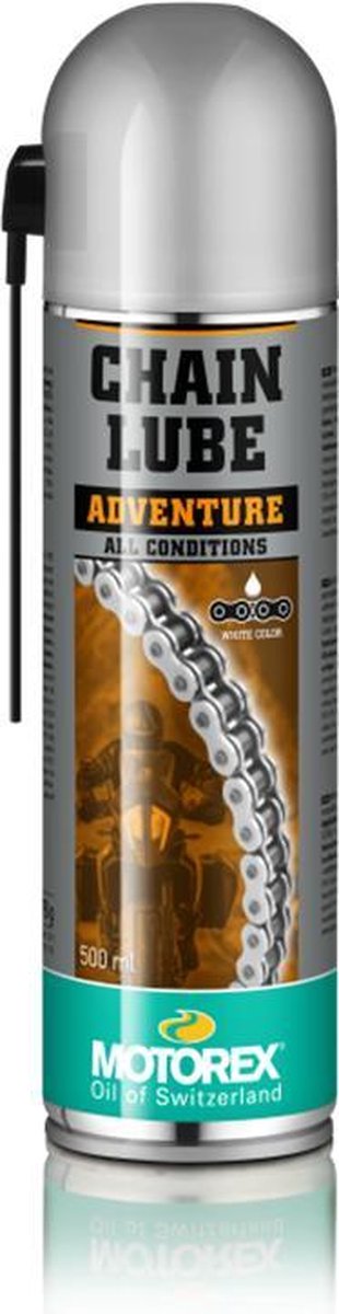 Motorex Chainlube Adventure Spray 0.5l Vet Grijs