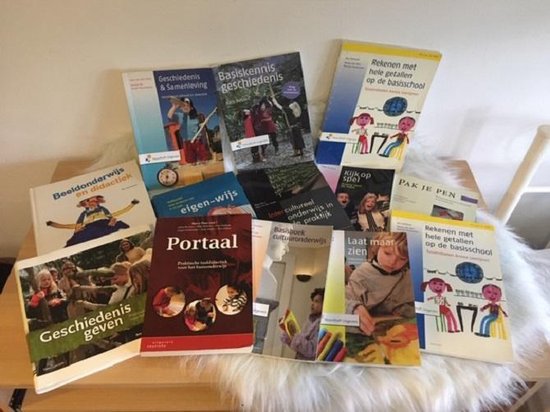 PABO studieboeken pakket - 10 boeken - zo goed als nieuw - onderwijs -  studeren - 70... | bol.com