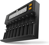 NEWELL C8 Batterijoplader – accu batterij oplader - universeel lader – AA / AAA / 18650 / C / D / 1.2-4.2 V