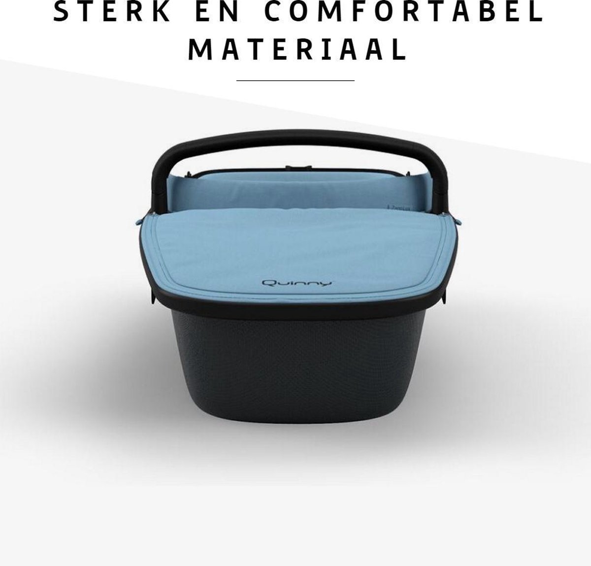 Quinny Zapp Lux Carrycot Reiswieg - Sky on Graphite thumbnail 2