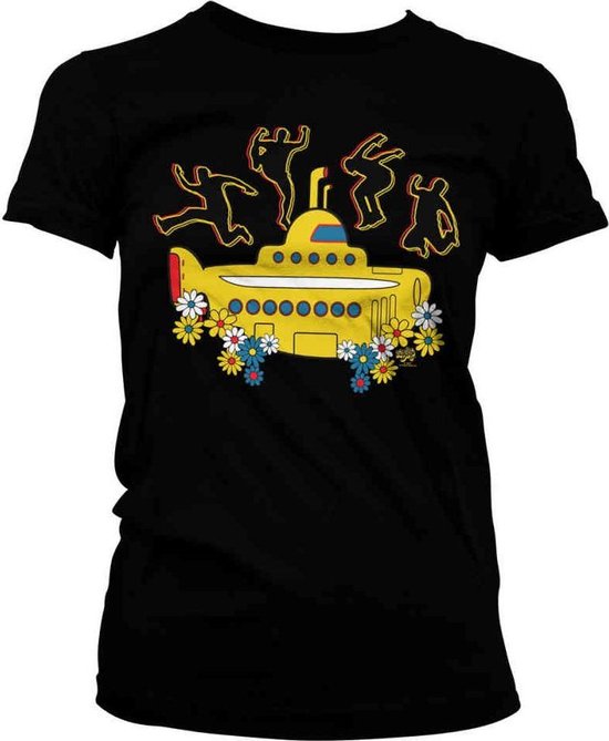 Amplified Yellow Submarine Bubbles T shirt voor heren/dames