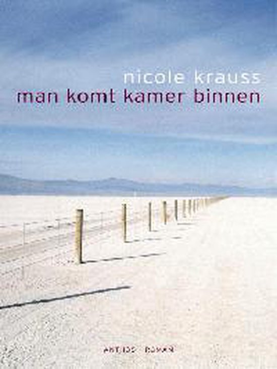 Cover van het boek 'Man komt kamer binnen' van Nicole Krauss