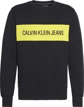 Calvin Klein Jeans Sweat Instit Contrast Panel Reg Cn