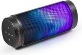Technaxx BT-X26 - Draadloze stereoluidspreker - LED - Bluetooth - 2x 4W Stereo - Zwart/Blauw
