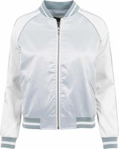 Urban Classics Jacket -XS- 3-Tone Souvenir Blauw/Wit