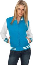 Urban Classics College jacket -S- Light Blauw