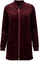 Urban Classics Jacket -XS- Long Velvet Rood