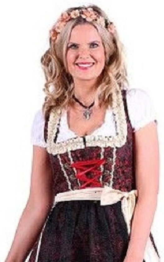 Christa Rood Dirndl CHRISTA Rood-Zwart (mt 40) | bol
