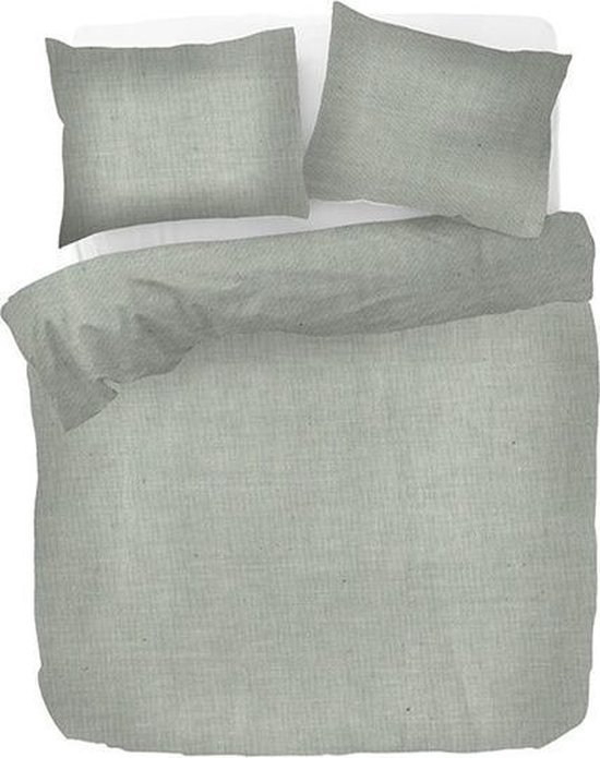 Beter Bed Select Dekbedovertrek Cleo - 240 x 200/220 cm - groen | bol.com