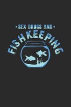 Sex drugs and fishkeeping: 6x9 Aquarium - dotgrid - dot grid paper - notebook - notes