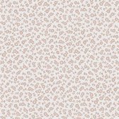 Wieglaken Daisy Shadow Pink - bloemetjes patroon