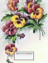 Composition Notebook: Back to School Flower Notebooks for Students