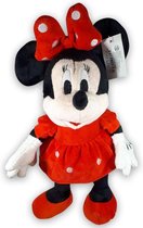 Minnie Mouse Pluche Knuffel Rood 25cm Mickey Mouse Disney Mickey Minnie Mouse knuffel pop Disney Speelgoed - Mini Mouse & Micky Mouse