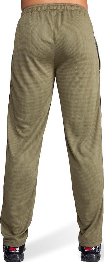 Gorilla Wear Reydon Mesh Trainingsbroek 2.0 - Zwart - 3XL