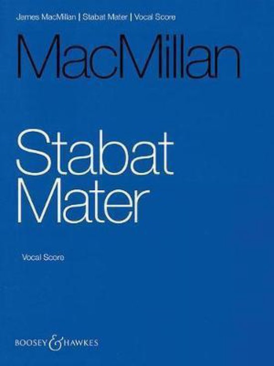 Stabat Mater Choir and String Orchestra Vocal Score 9781784544409
