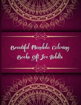Beautiful Mandala Coloring Books Gift For Adults