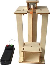 DIY Assemble Electric Elevator Toy LEGO TECHNIC STYLE / DIY assembleer elektrisch liftspeelgoed / DIY Assembler un jouet d'ascenseur électrique