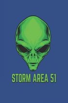 Storm Area 51: Lined Notebook