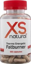 XS Natural - Thermo Energetic Fatburner - 100 stuks - 100% biologisch - VItamine B12 - vet verbranden - snelle stofwisseling - meer energie - gezond afvallen - vet verlies -  2-3 c