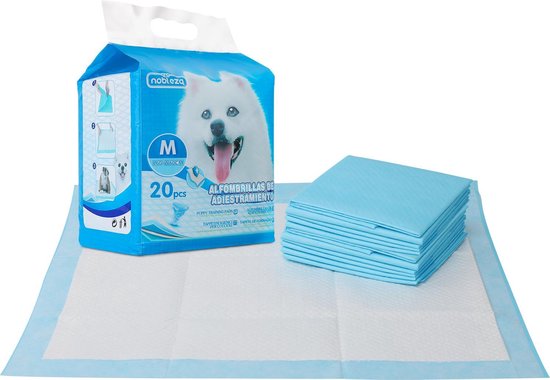 Nobleza 48LXD – Puppy Training Pads – 60 x 60 cm – Zindelijkheidstraining – 120 stuks